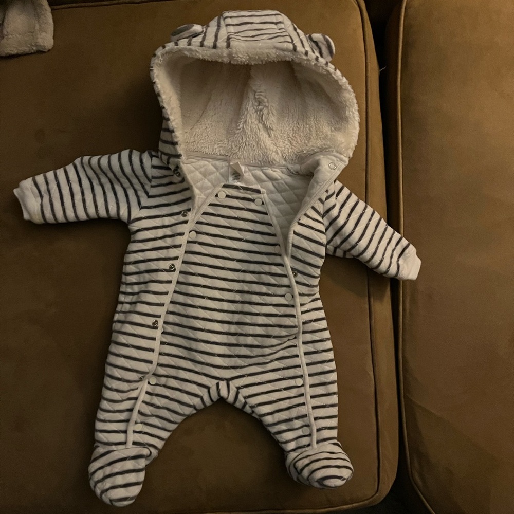 Baby hooded fleece bunting jumpsuit Nordstrom